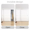 HOWHY Slow Close Barn Door Slide Hardware and Track Set,