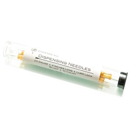 Dispense All - 10 Pack - Dispensing Needle 4" - Blunt Tip Luer Lock (23 Gauge, Orange)