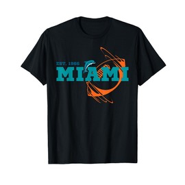 Miami EST 1966 Sports Team Athletic Ball Novelty T-Shirt
