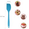 zYoung 4 Pcs Silicone Spatulas, Rubber Spatula Heat Resistant Seamless