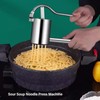 Manual Noodles Press Machine Household Stainless Steel Multifunctional Pasta Noodle