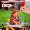 Stainless Steel Al Pastor Vertical Skewer for Grill, Brazilian Vertical