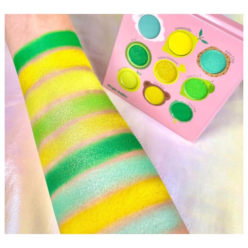 KIMCHI CHIC BEAUTY JUICY NINE PALETTE - VIRGIN MOJITO, KIMCHI