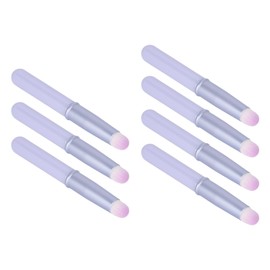 Brochas de Maquillaje Retráctiles, Cerdas Finas, Ajuste Contorneado, Multifuncional, de Larga Duración