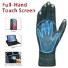Harssidanzar Women's Leather Gloves, Winter Warm Fleece Lining Touchscreen Texting