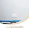 MOLUCKFU Sewer Pipe Inspection Port Plastic Access Panel Wall Access