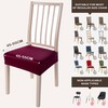 Viste tu hogar Pack of 4 Dining Room Chair Covers,