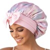 GDTOGRT Satin Silk Bonnet for Sleeping Women, Double Layer Sleep