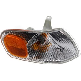 CarLights360: For Toyota Corolla Turn Signal Light Assembly 1998 1999 2000 Passenger Side CAPA Certified w/Bulbs - Replacement for TO2521150
