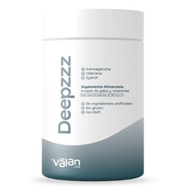Vãlan Life Suplemento Alimenticio - Zylaria + Valeriana + GABA - Deepzzz 60 cápsulas 785 mg c/u - Descanso y Sueño reparador - Promueve la calma y el bienestar - Ingredientes Naturales