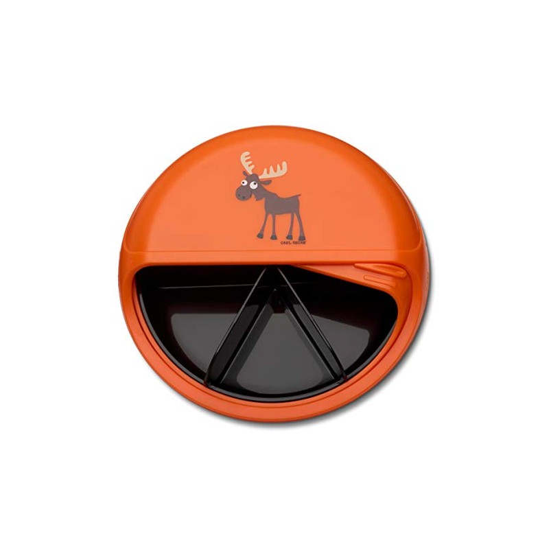 Carl Oscar BentoDISC 109707 Lunch Box Elk Orange