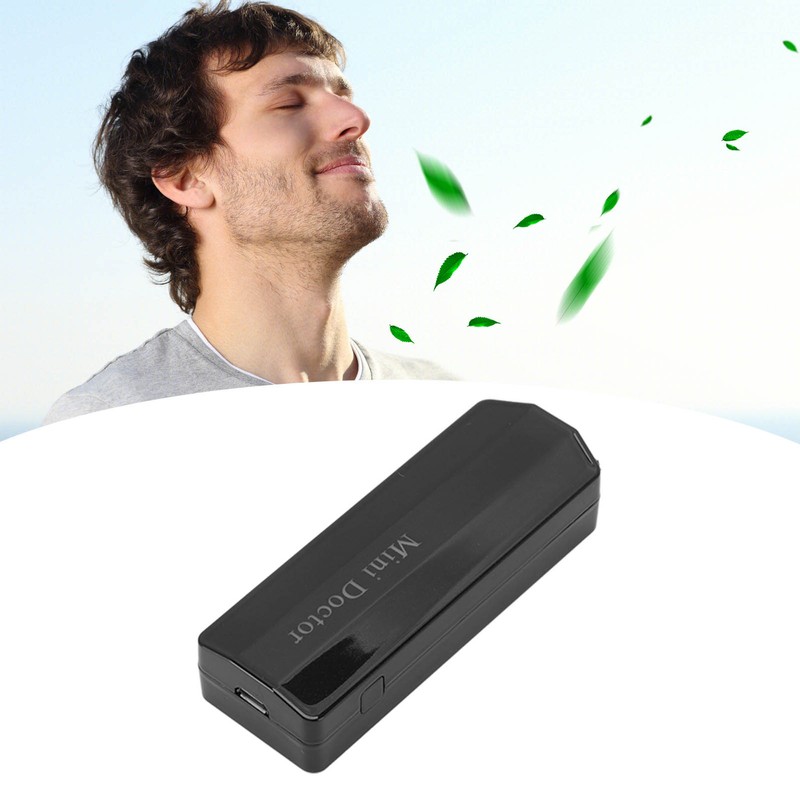 Air Purifier Necklace Wearable Portable Mini Ionizer Eliminate Pollen Smoke
