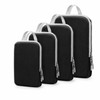 4 Packs Compression Packing Cubes for Travel - Expandable Luggage