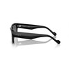 Vogue Eyewear Man Sunglasses Black Frame, Dark Grey Lenses, 55MM