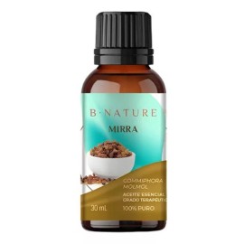 B Nature Aceite Esencial De Mirra Bnature! 100% Puro Y Natural, 30ml. Ideal Para Cuidados Faciales, Aromaterapia Y Tratamientos Rejuvenecedores. Compra Ahora Y Experimenta Sus Beneficios Ancestrales
