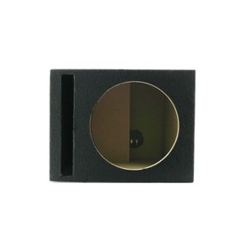 1x Audiotek CA-10SP 10-Inch Ported Vented Car Vehicle Audio Subwoofer/Speaker Box Enclosure 1-Inch Medium-Density Fibreboard Wood Fits Any 10-Inch Speaker