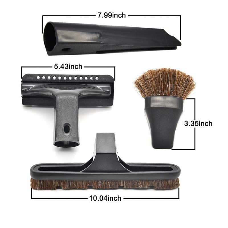 EZ SPARES 4Pcs Replacements for Rainbow, Crevice Tool,Dusting Floor Brush,Cleaning