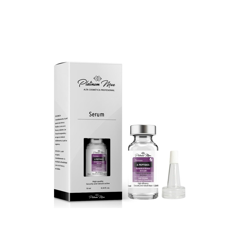 Serum 6 Péptidos Anti-Edad, Regenerador 10 ml | PLATINUMMAX