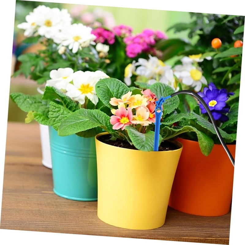 CAXUSD 50Pcs Drip Irrigation Emitters Durable Pe Drippers for Efficient