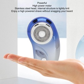 Electric Barber Clipper, Multifunction Powerful Mini Washable Beard Trimmer Digital Display for Home for Salon