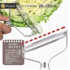 Shimomura Industry PG-643 Professional Grade Sharp Cabbage Peeler, Dishwasher Safe
