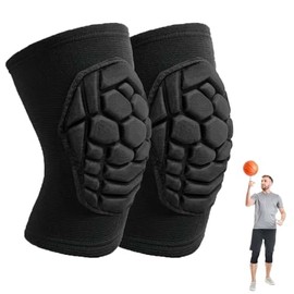 Men Women Knee Pads for Skating Soccer Dancing Climbing, Soft Elastic Work Knee Protector for Fitness Yoga Bike, Breathable Anti-slip Knee Compression