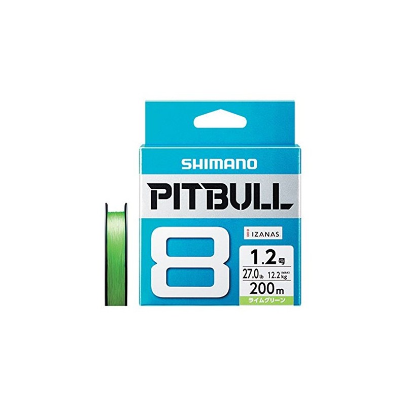 Shimano PL-M58R PE Braid Line, Pitbull, 8 Braid, 218.7 yd