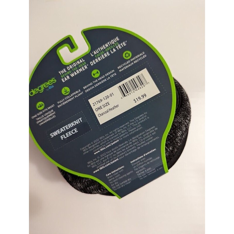 Degrees by 180s Men's Fleece Behind-the-Hea