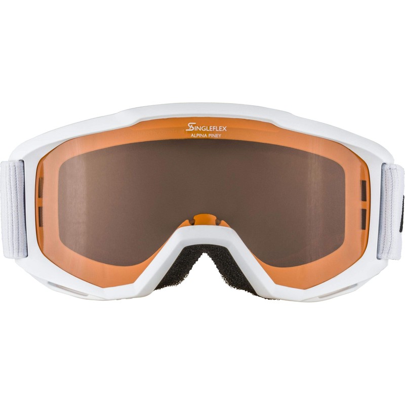 Alpina PINEY Ski Snowboard Goggles for Kids, Anti-Fog, Bright Lens
