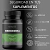 Berberina Hcl 97% | 500mg 120 Cápsulas Sabor Sin Sabor