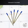 Garland Universal #1 Cross Compatible Ballpoint Pen Refill, USA Made,