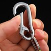 4 Pieces Metal Keychains, Lobster Holder, Pocket Keychain, Detachable Keychain,