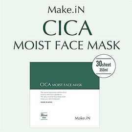 Make.iN,CICA MOIST FACE MASK30 sheets, moisturizing skincare