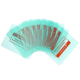 10pcs Welding Helmet Lens Cover Transparent Protective Plate Solder Lens Replacement Protector 116x90mm