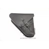 BAD&G CUSTOMS Harley DYNA LEFT Side BLACK SOLO BAG Saddlebag
