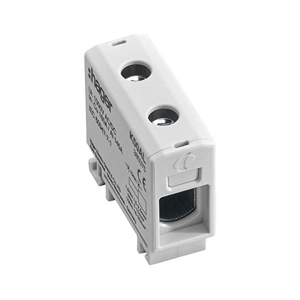Hager K50AL Connection Terminal Grey Pack of 1