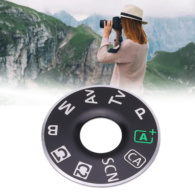 Camera Parts, Camera Function Dial Cover Plate Mode Interface with