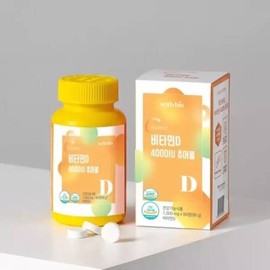 Health Vitamin D Chewable [4000 IU] / 건강 비타민D 츄어블 [4000IU]