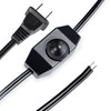 Leymays Dimmer Light Switch, 6FT Rotary Control for 120V 100W