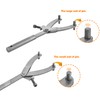 TRKIMAL Adjustable Locking Spanner Wrench Clutch, Wrench Holder Hub Rotor