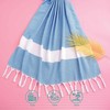 Turquoise Home Beach Towel XXL Hammam Towel 100 x 200