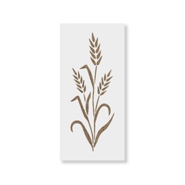 Wheat Stencil Template for Walls and Crafts - Reusable Stencils for Painting in Small & Large Sizes