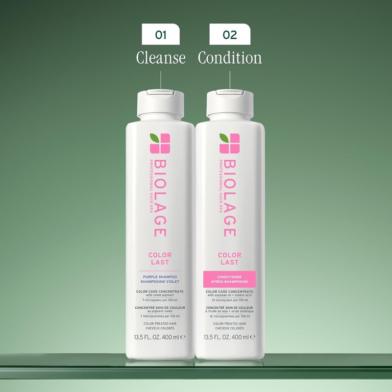 BIOLAGE ColorLast Purple Shampoo with Fig and Orchid for Neutralizing