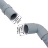 SPARES2GO Universal Drain Hose with Right Angle End for Dishwashers