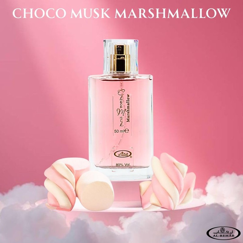 Al-Rehab Choco Musk Marshmallow Eau de Parfum for Women -