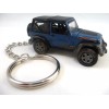 Jeep Keychain 2010 Jeep Wrangler Mountain Edition Blue Muddy '10