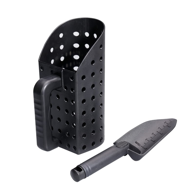 Metal Detecting Sand Scoop Set with 1/2 Gallon Scoop Capacity,