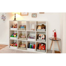 GRANNY SAYS Trapezoid Storage Bin, Closet Shelf Organizers, Fabric Storage Bins
