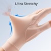 FREETOO Support Arthritis Gloves Women Men, Fingerless Compression Gloves with
