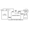 MSD-INC 12V 15A Normally Closed relay switch dry contact with